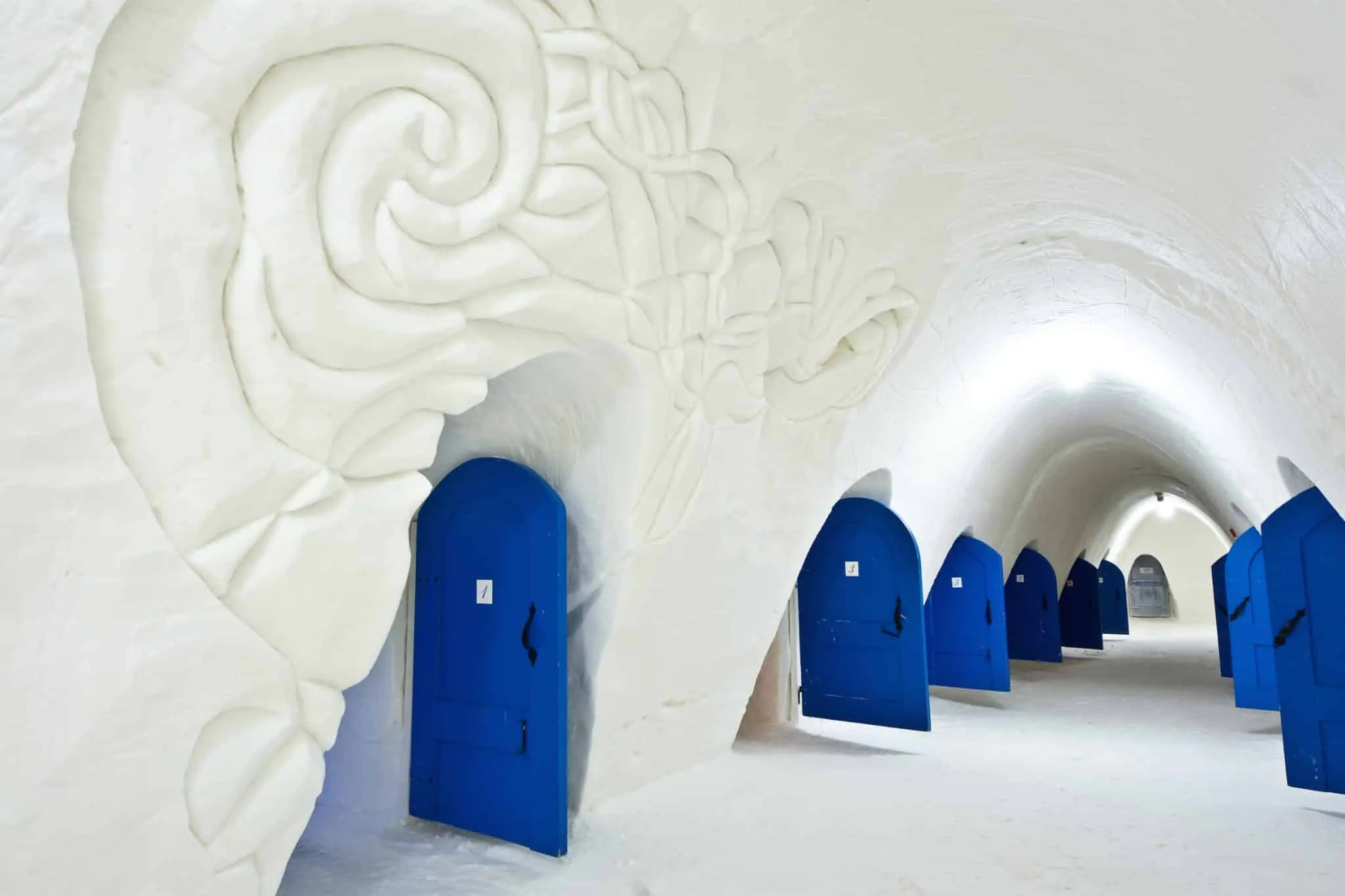 The IceHotel at the Kemi Snow Castle